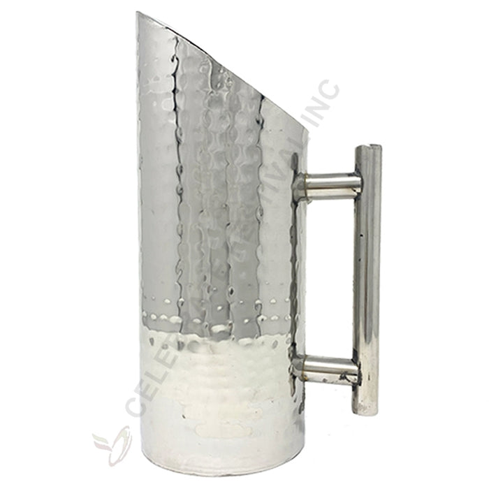 Stainless Steel Water/Beverage Jug/Pitcher-Full Hammered SS
