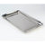 12-Inch Hammered Stainless Steel Rectangular Platter – Elegant & Durable Serveware for Home & Events