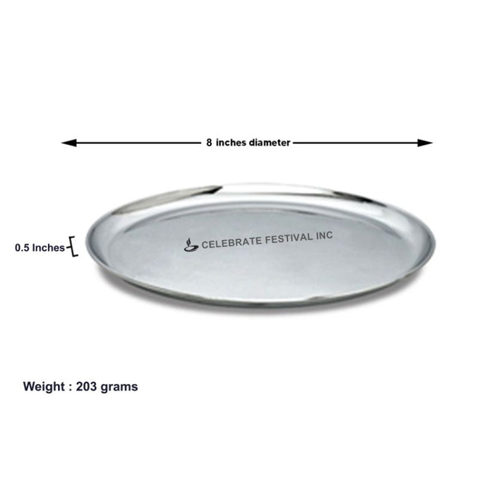 Stainless Steel Plate (THALI)