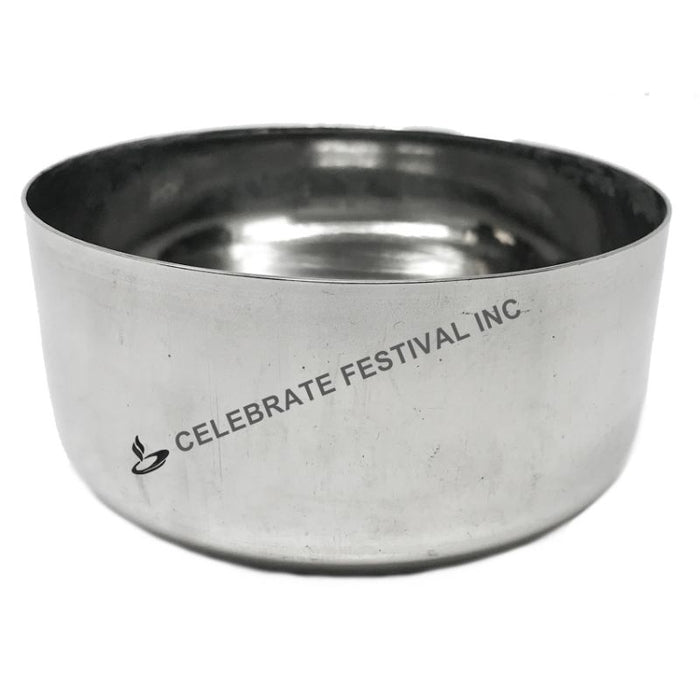 Stainless Steel Katori (Bowl): Available in four sizes