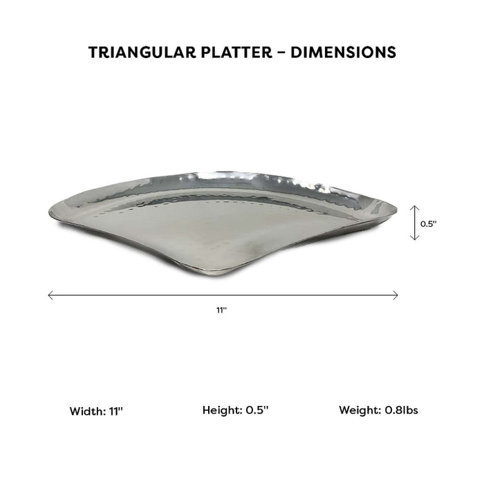 Triangular Platter – Abstract