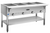 Serv-Ware SWGST-4 4-Bay Gas Steam Table – Hot Food Serving Counter, Natural Gas, 58.35