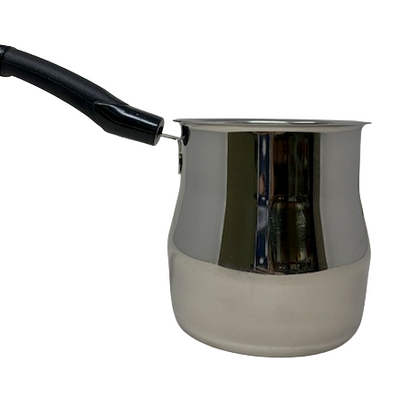Stainless Steel Tandoori Chai Pan/ Turkish Coffee Pot/Saucepan Coffee Maker/Sauce Pan Butter Melter/Milk Warmer Pots for Stove Top: Available in 16oz and 32 oz