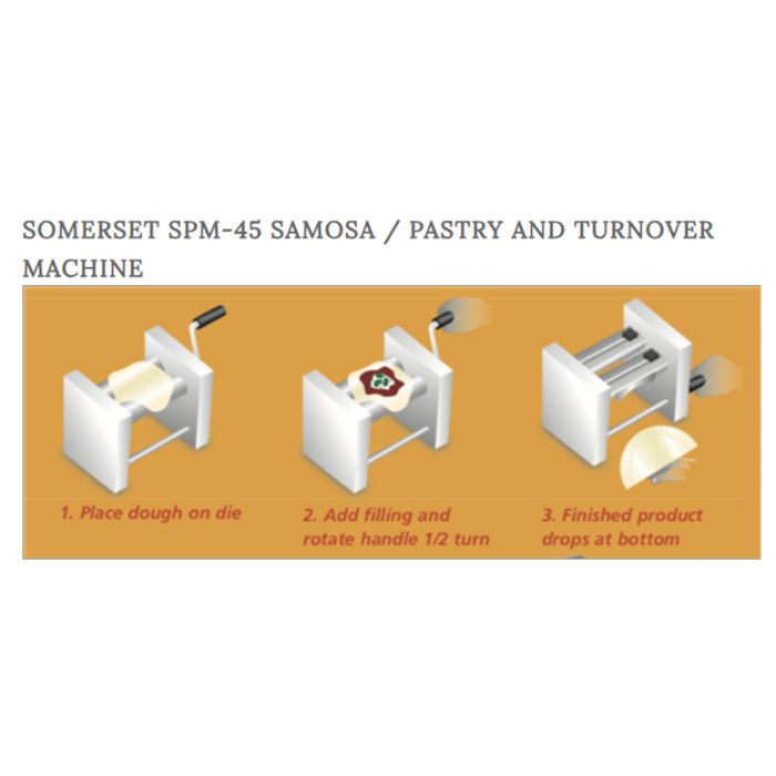 Somerset SPM-45 Samosa/Pastry And Turnover Machine