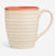 Ariane Artisan 10 1/7 Oz Ribs Non-Stackable Porcelain Mug ( Case of 6 )