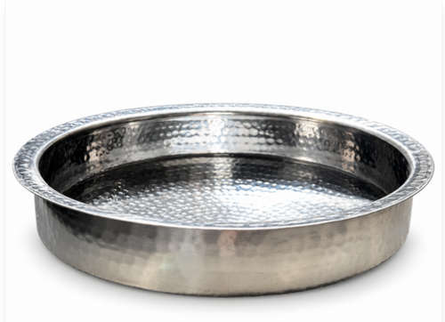 Heavy Duty 2 mm thick, Stainless Steel Biryani Lagan - Available in different sizes