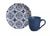 Porto Brasil Bio Coffee Cup With Saucer Stoneware Maya ( Case of 12)