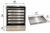 Heavy Duty Aluminum Sandwich Dhokla Box / Steamer Box - 5 trays