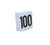 Adcraft Plastic Table Number Cards, 1 to 100, 4