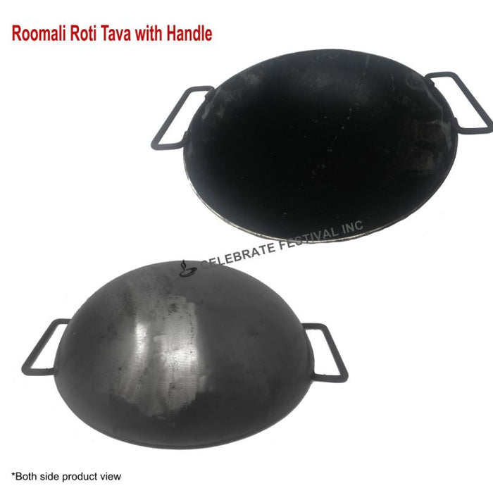 Roomali Roti Tava with Handle 16"dia