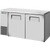 True TBB24-60-2S-Z1-SFT-S-1 Solid Swing Door Back Bar 24″ Depth Single Zone Cooler with Stainless Finished Top and Stainless Exterior