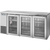 True TBB24-72-3G-Z1-SFT-S-1 Glass Swing Door Back Bar 24″ Depth Single Zone Cooler with Stainless Finished Top and Stainless Exterior