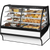 True TDM-DZ-59-GE/GE-W-W Curved Glass, Glass End Dual Zone