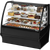 True TDM-R-48-GE/GE-B-W Curved Glass, Glass End Refrigerator