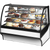 True TDM-R-59-GE/GE-S-W Curved Glass, Glass End Refrigerator