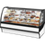 True TDM-R-77-GE/GE-W-W Curved Glass, Glass End Refrigerator