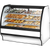 True TGM-DC-59-SC/SC-W-W Fixed Front Curved Glass, Solid Colored End Dry Case
