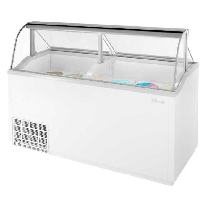 Turbo Air TIDC-70W-N Ice Cream Dipping Cabinet 3 gallon tub capacity