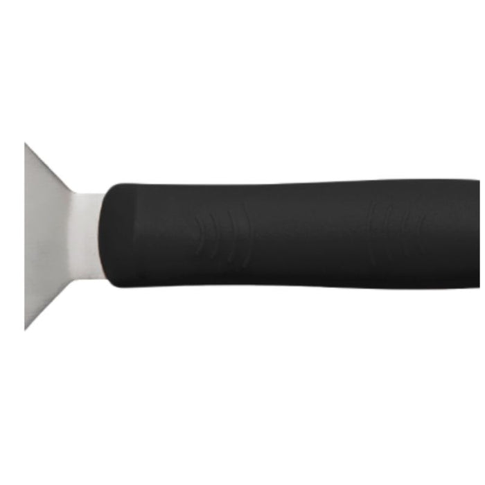 Flexible Turner with Offset, Black Polypropylene Handle, 8-1/4″ x 2-7/8″ Blade by Winco