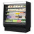 Turbo Air TOM-72DXB-SP(-A)-N Open Display Merchandiser Bottom Mount Reach in Refrigerator With Glass Door 34.1 cu.ft.
