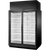 True TRM2M-NN-BLK-WHT-1BLKLL-4 True Retail Merchandiser • 2-Door • Medium Temp – Finished Left Panel/Finished Right Panel – Black Exterior – White Interior – Aluminum Frame Black Doors • All Left Door Hinge – 4000K LED Lighting