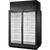 True TRM2M-NY-BLK-WHT-1BLKLL-4 True Retail Merchandiser • 2-Door • Medium Temp – Finished Left Panel/In Line Right Panel – Black Exterior – White Interior – Aluminum Frame Black Doors • All Left Door Hinge – 4000K LED Lighting