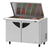 Turbo Air TST-48SD-18-N-FL Rear Mount Super Deluxe Sandwich/Salad Mega Top Unit with Two Sections 15.0 cu. ft