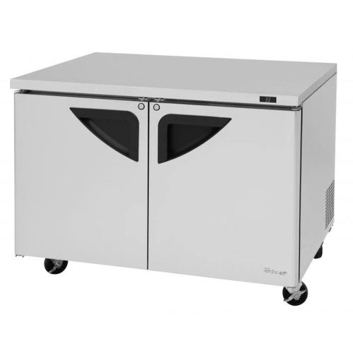 Turbo Air TUR-48SD-N Super Deluxe Undercounter Refrigerator Two Section, 12.2 cu.ft.