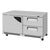 Turbo Air TUR-60SD-D2R(L)-FB-N Super Deluxe Series Undercounter Refrigerator Two Section, 14.8 cu. ft.