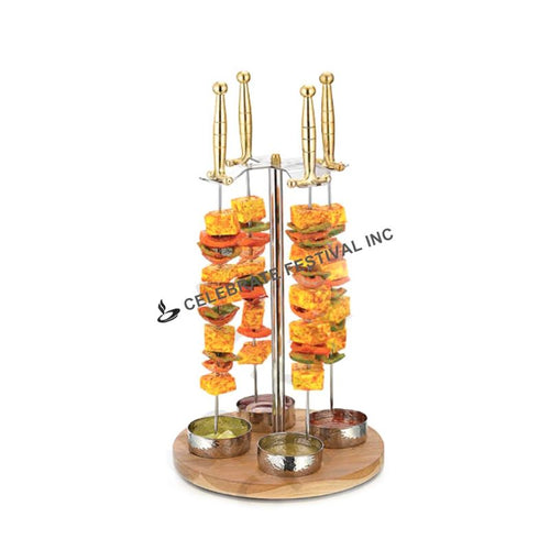 Tikka Stand - 4 Skewers