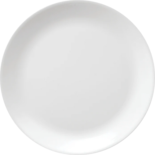 Servewell: Melamine Urmi Plus, Pack of 12, Round Plate (White or Black)