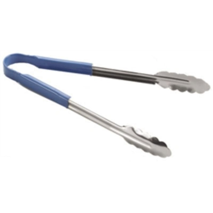 12" Stainless Steel Utility Tong, Polypropylene Handle by Winco, available in Different Color & Size