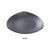 Yanco DB-207 Diamond Black Collection 7″ Triangle Plate, Matte Glaze (3Dz)