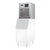 Serv-Ware SWM22-550CN Nugget Ice Machine Head – 550 lb/24 hr, 22” Wide Commercial Chewable Ice Maker, Air-Cooled, Stainless Steel