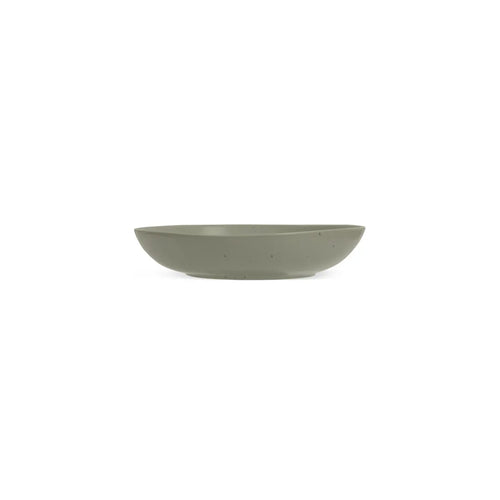 Ariane Earth Mist Green Dots Porcelain Deep Plate ( Case of 6 )