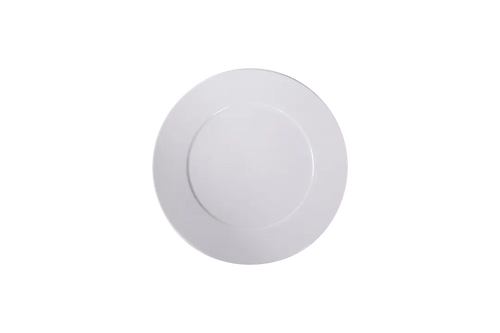 Ariane Privilege Ivory Flat Porcelain Plate ( Case of 12 )