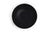 Ariane Black Dazzle Round Porcelain Deep Plate ( Case Of 6 )