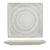 Ariane Paros Shell Aqua Square Porcelain Platter ( Case Of 6 )
