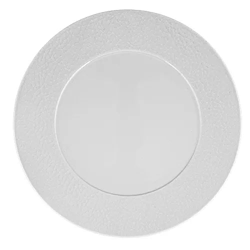 Ariane Crackle Round Porcelain Flat Plate ( Case Of 6 )