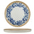 Ariane Cruise Amalfi Round Porcelain Raised Rim Plate ( Case Of 4 )