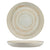 Ariane Paros Shell Sand Round Porcelain Coupe Flat Plate ( Case Of 6 )