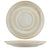 Ariane Paros Shell Sand Round Porcelain Coupe Rimless Plate ( Case Of 12 )
