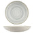 Ariane Paros Shell Aqua Round Porcelain Deep Coupe Plate ( Case Of 6 )