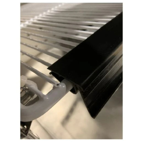 Atosa WA300003 Black Price Tag Molding Strip, Double Wire