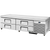 True TRCB-79-HC Drawered Refrigerator with Hydrocarbon Refrigerant