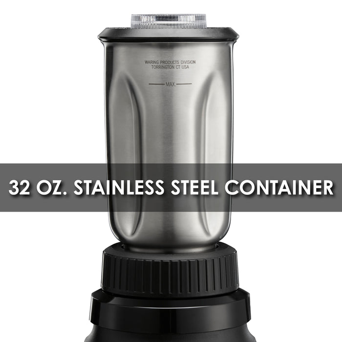 Waring Light duty blender BevBasix™ Commercial Bar Blender with 32 oz. Stainless Steel Container