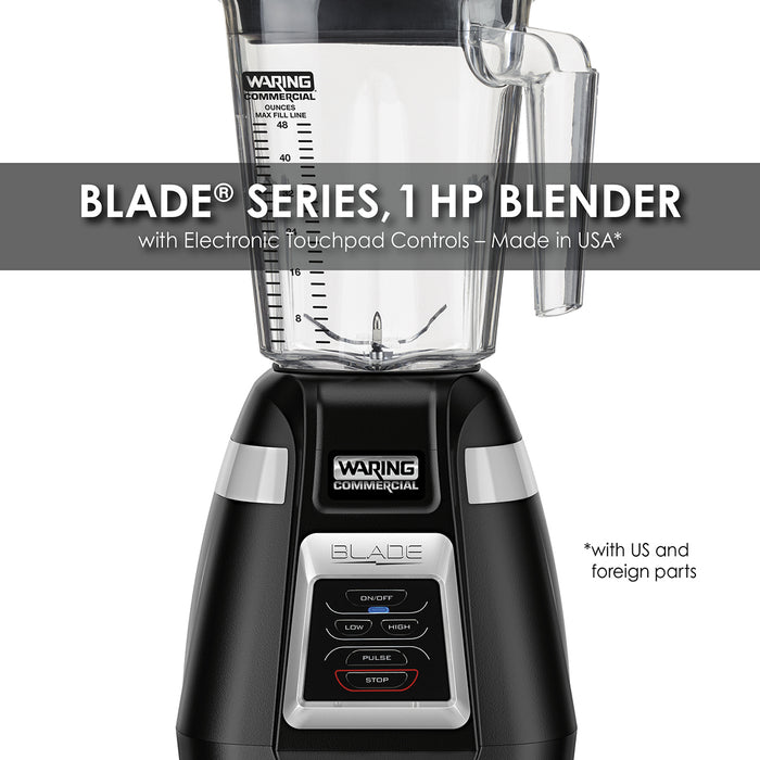 Medium duty blender,Blade Series 1 HP Blender with Electronic Touchpad Controls – Made in the USA* by Winco