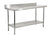 Omcan Stainless Steel Work Table with Backsplash – Commercial Kitchen Prep Table