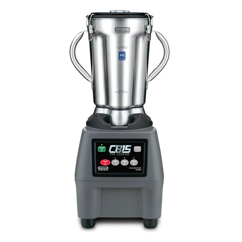 Waring One Gallon 120V Heavy Duty Food Blender CB15 with Electronic Keypad, 3.75 HP