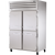 True STR2H-4HS Reach-In Solid Half Swing Door Heated Cabinet